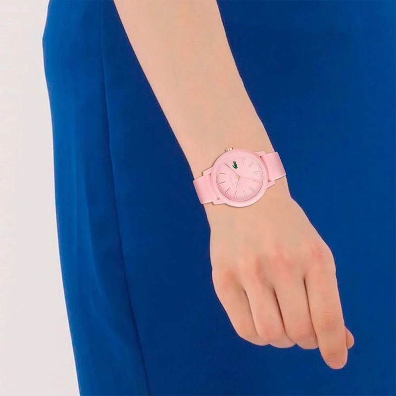 MONTRE LACOSTE SILICONE ROSE