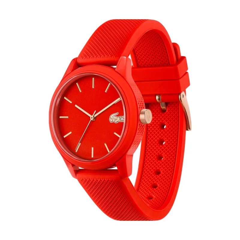 MONTRE LACOSTE SILICONE ROUGE