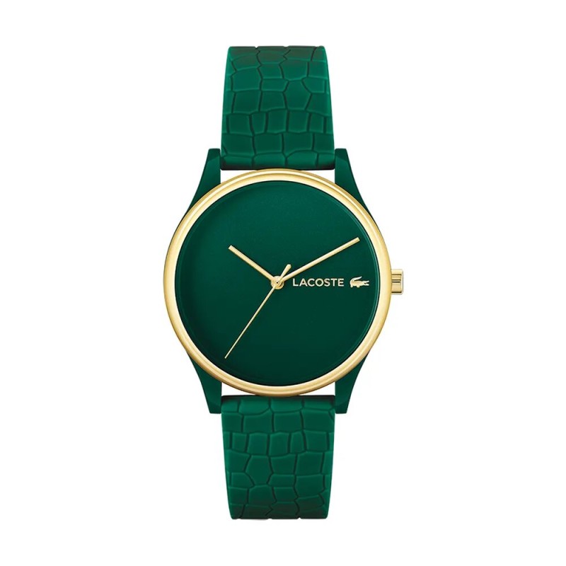 MONTRE FEMME LACOSTE SILICONE VERT