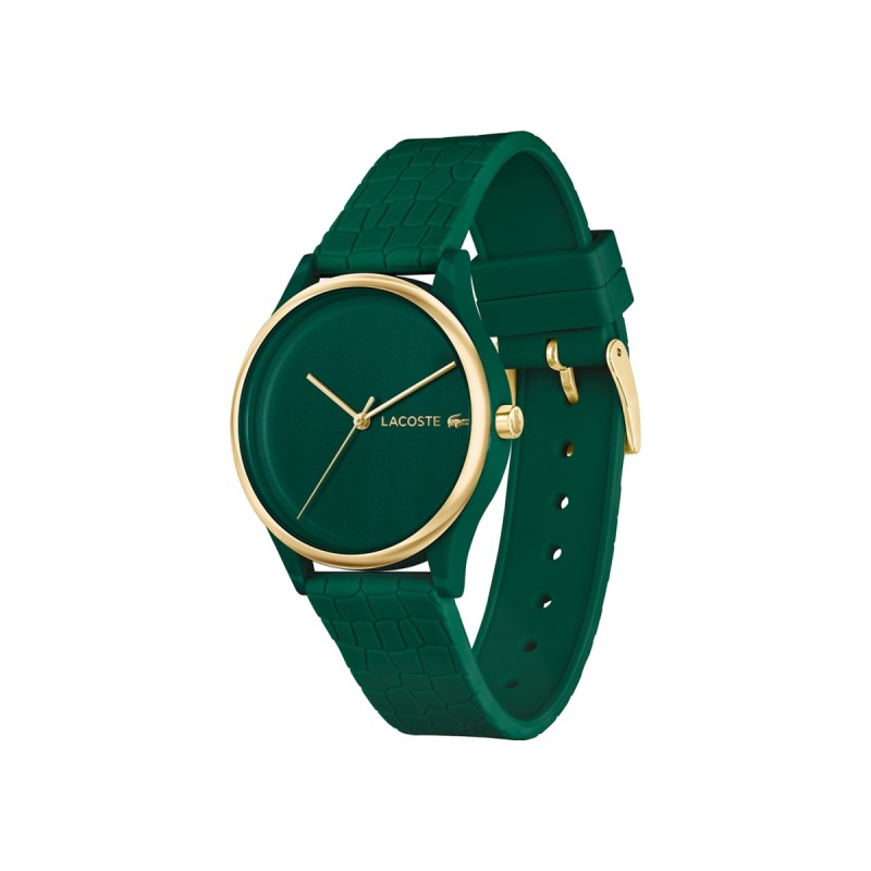 MONTRE FEMME LACOSTE SILICONE VERT