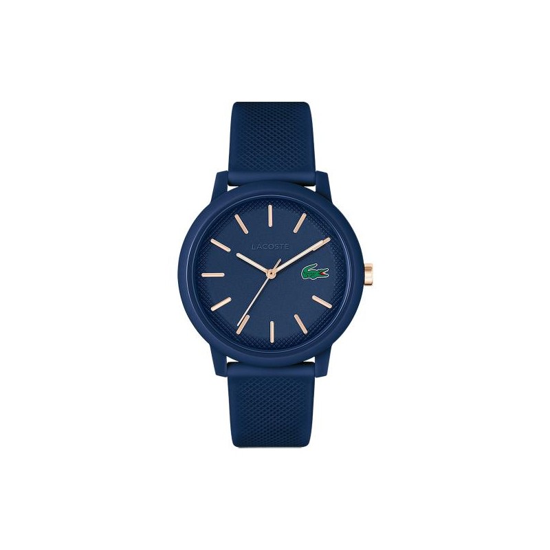 MONTRE LACOSTE HOMME SILICONE BLEU FONCE