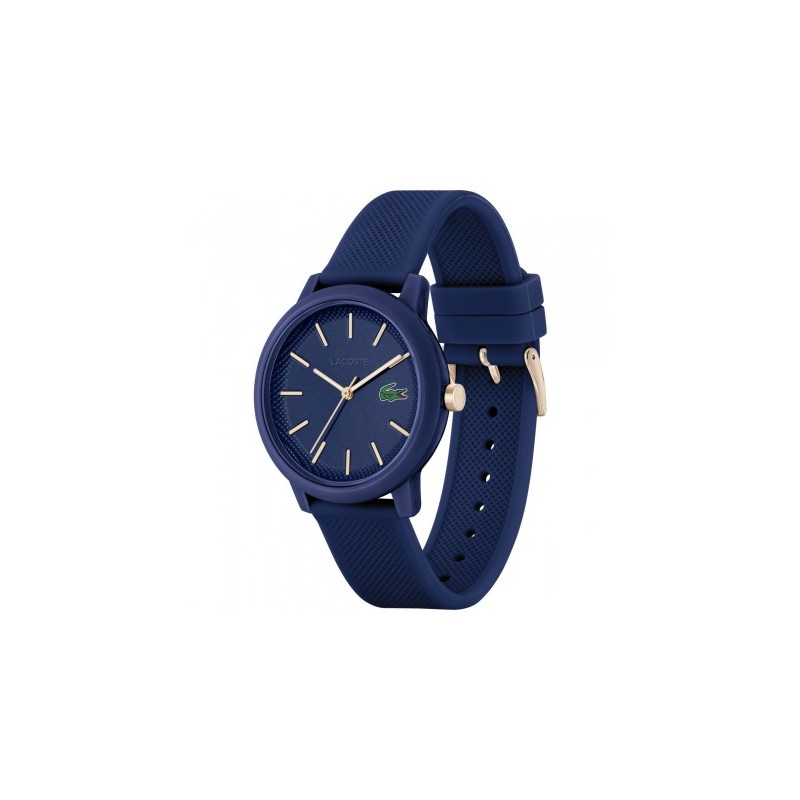 MONTRE LACOSTE HOMME SILICONE BLEU FONCE