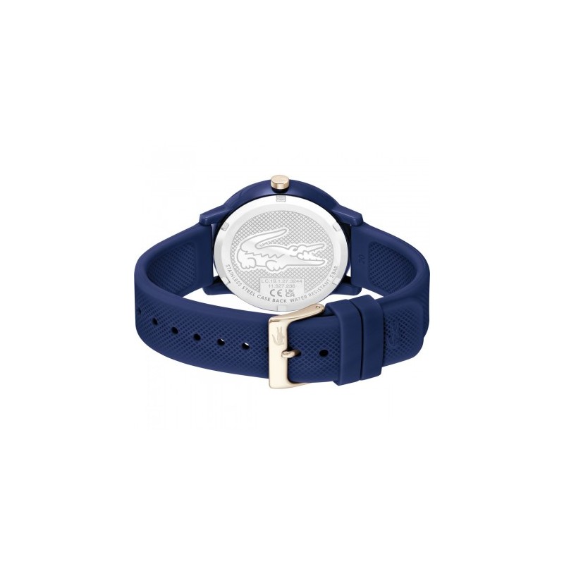 MONTRE LACOSTE HOMME SILICONE BLEU FONCE