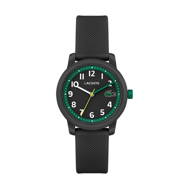 MONTRE LACOSTE ENFANT SILICONE NOIR