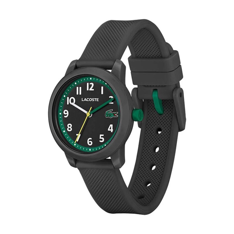 MONTRE LACOSTE ENFANT SILICONE NOIR
