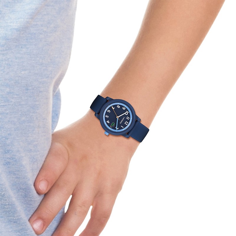 MONTRE LACOSTE ENFANT SILICONE BLEU FONCE