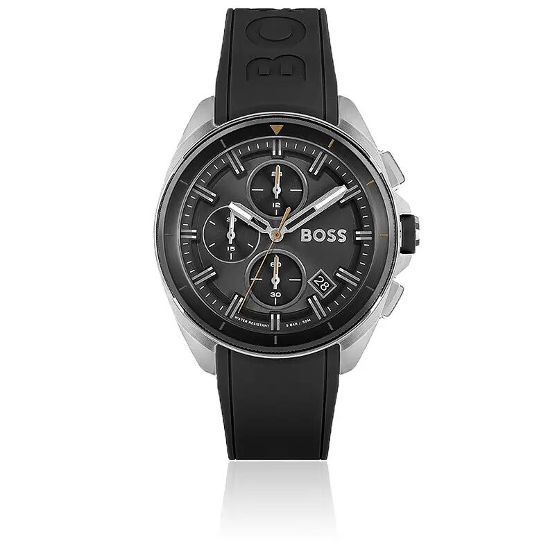 MONTRE HUGO BOSS SILICONE NOIR