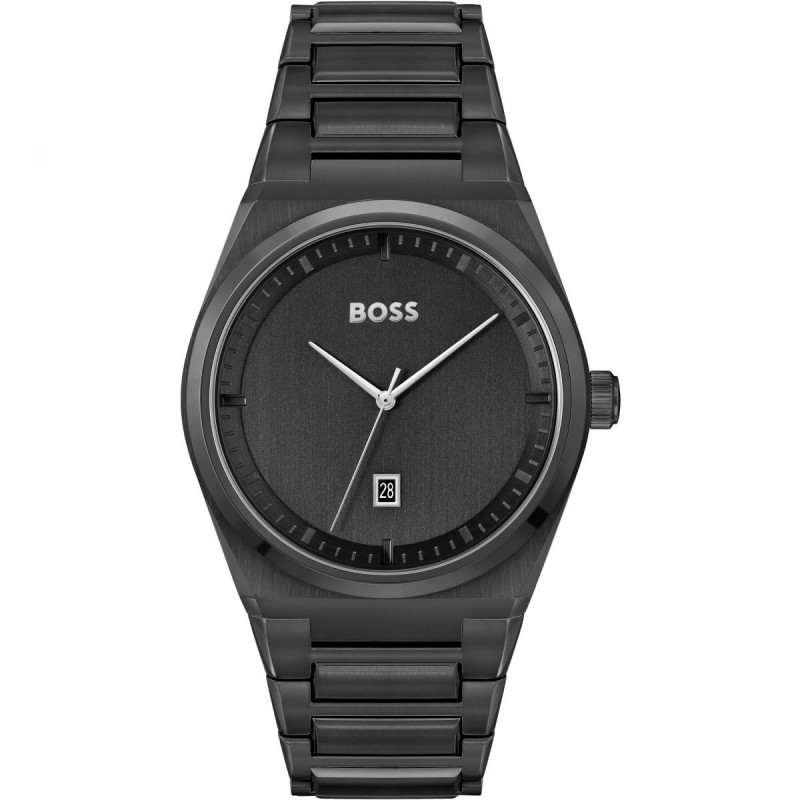 MONTRE HUGO BOSS ACIER NOIRE