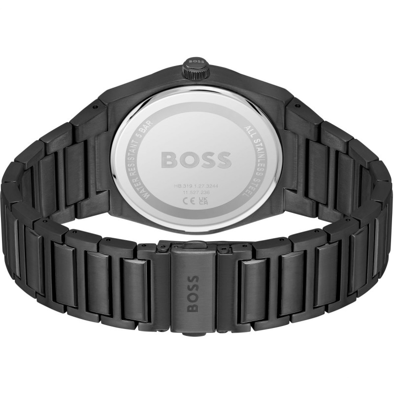 MONTRE HUGO BOSS ACIER NOIRE