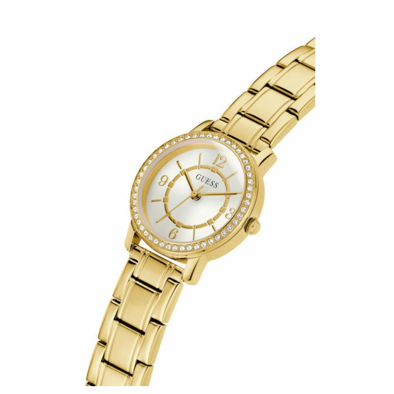 MONTRE GUESS FEMME ACIER DORE