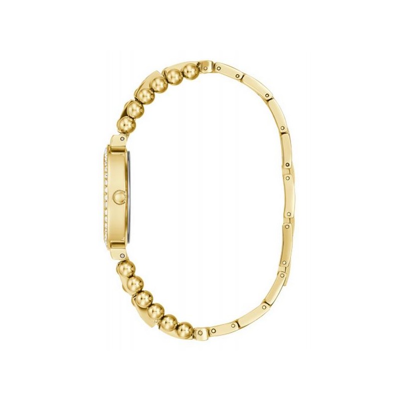 MONTRE GUESS FEMME ACIER DORE ET STRASS