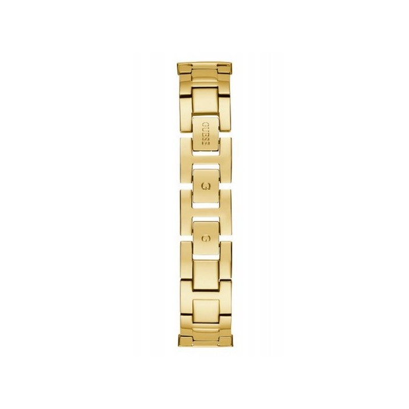 MONTRE GUESS FEMME ACIER DORE ET STRASS
