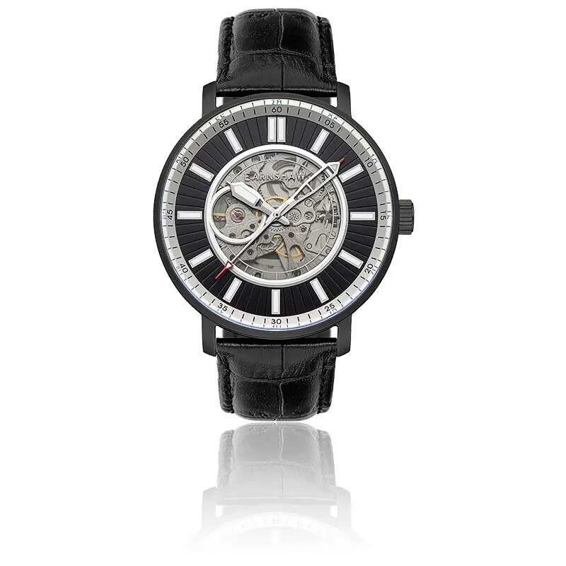 MONTRE THOMAS EARNSHAW HOMME AUTOMATIQUE CUIR