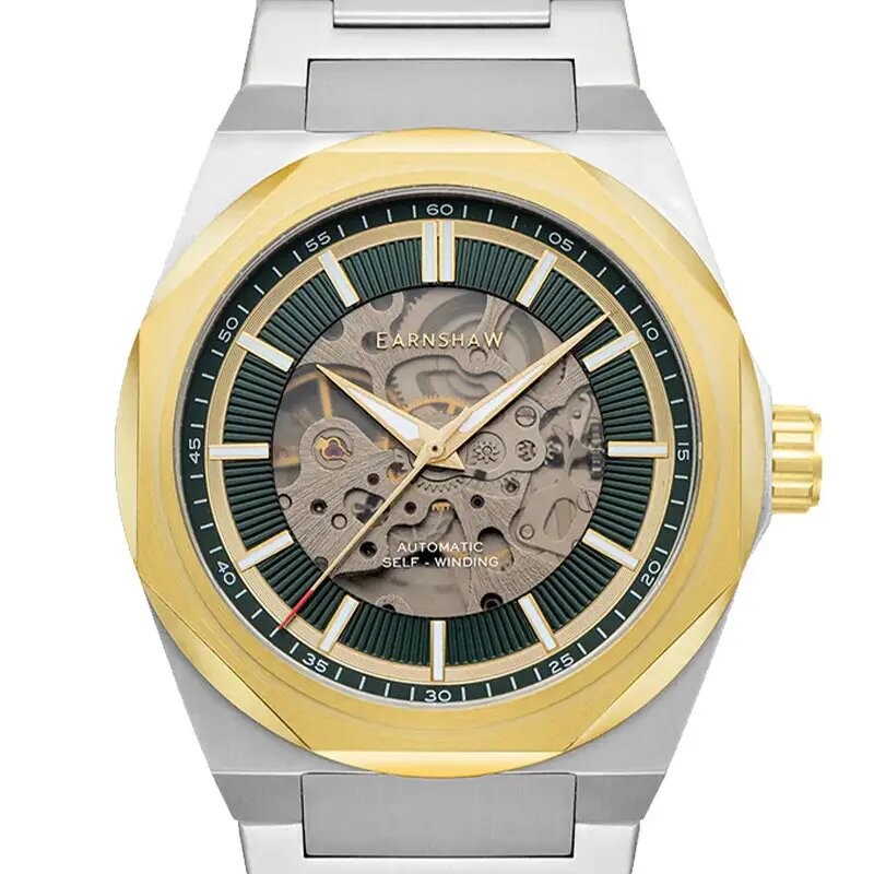 MONTRE THOMAS EARNSHAW HOMME AUTOMATIQUE ACIER