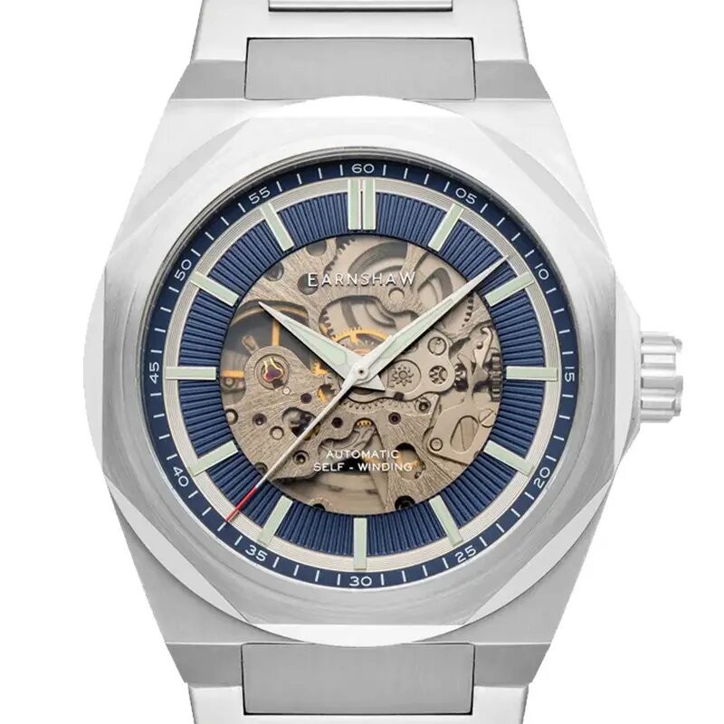 MONTRE THOMAS EARNSHAW HOMME AUTOMATIQUE ACIER