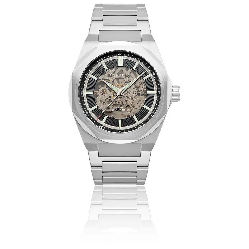 MONTRE THOMAS EARNSHAW HOMME AUTOMATIQUE ACIER