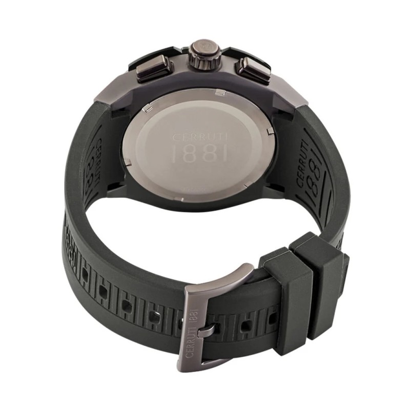 MONTRE HOMME CERRUTI SILICONE NOIR
