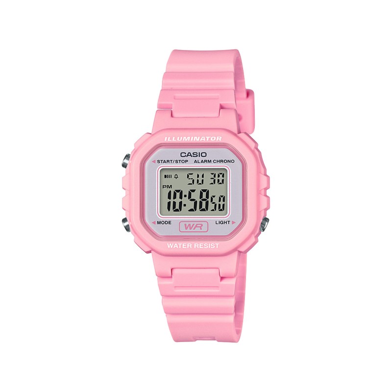 MONTRE CASIO DIGITALE SILICONE ROSE ENFANT