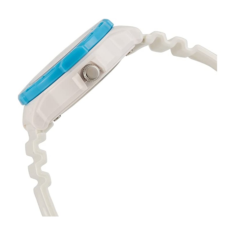 MONTRE CASIO SILICONE BLANC ET BLEU ENFANT