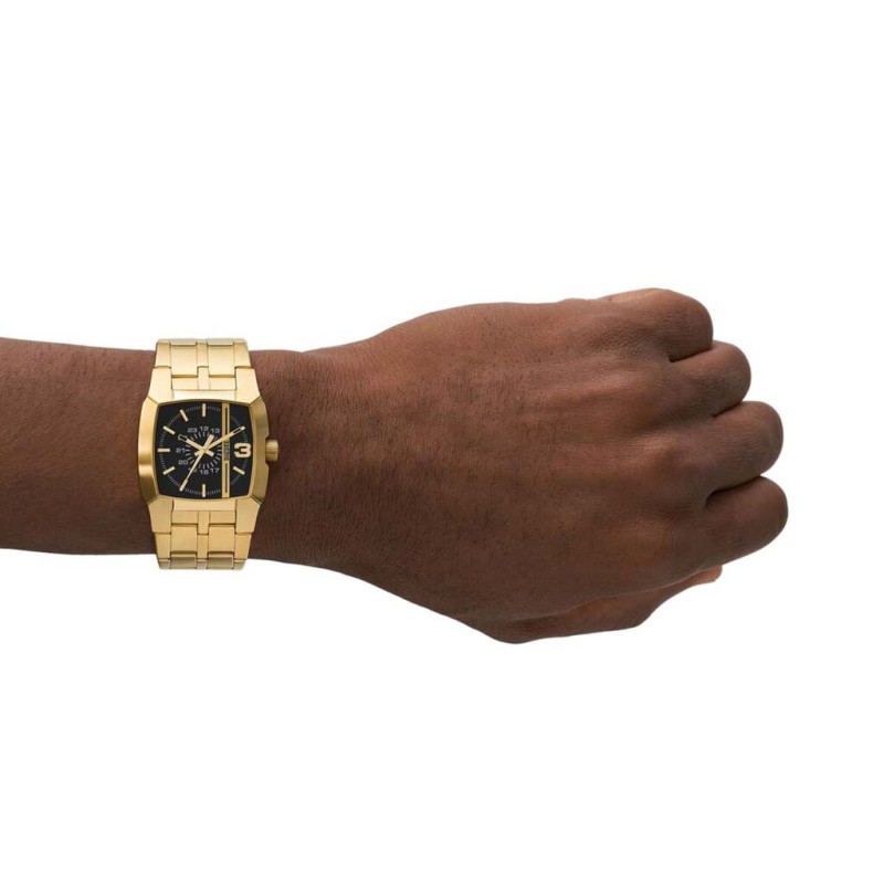 MONTRE DIESEL ACIER DORE