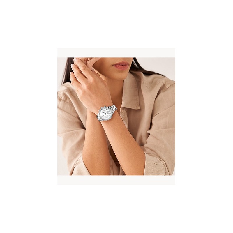 MONTRE FOSSIL FEMME ACIER