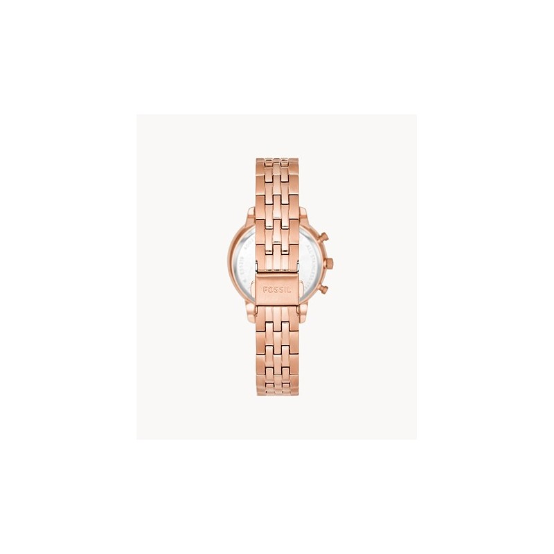 MONTRE FOSSIL FEMME ACIER DORE ROSE