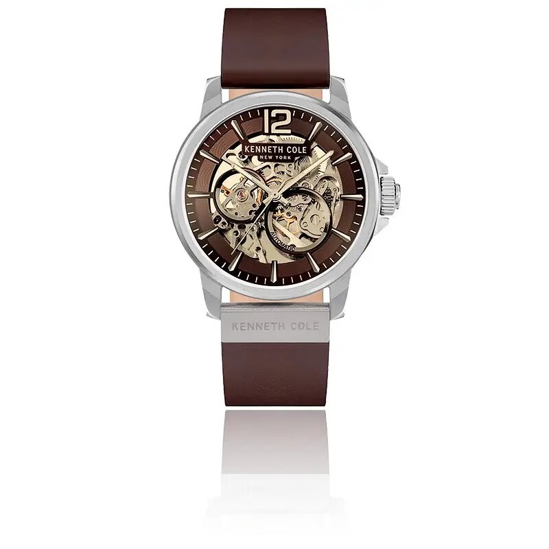 MONTRE KENNETH COLE AUTOMATIQUE BRACELET CUIR