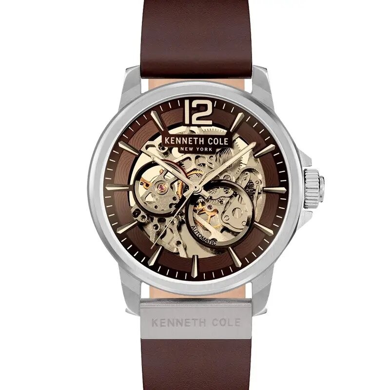 MONTRE KENNETH COLE AUTOMATIQUE BRACELET CUIR