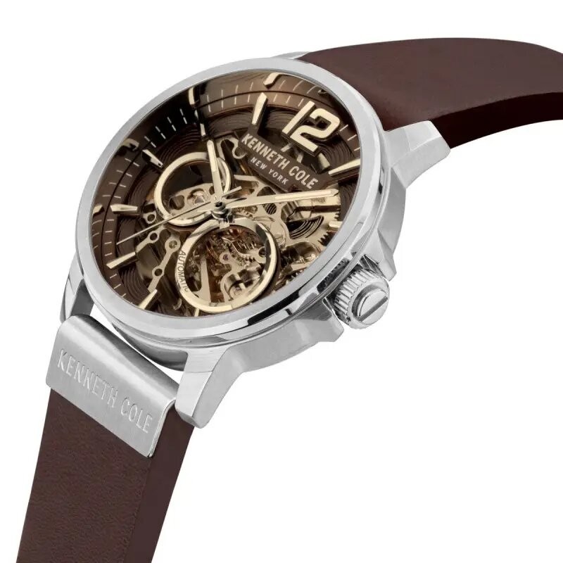 MONTRE KENNETH COLE AUTOMATIQUE BRACELET CUIR