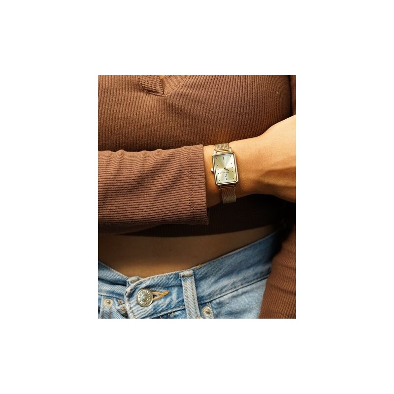 MONTRE PIERRE LANNIER FEMME MAILLE MILANAISE