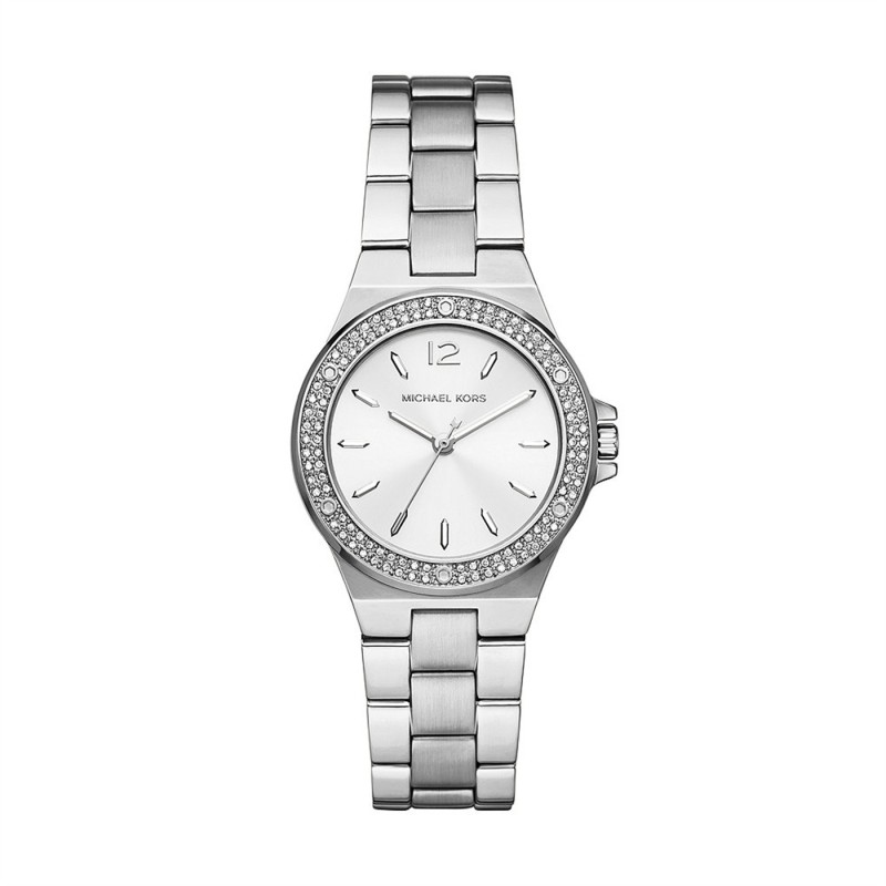 MONTRE MICHAEL KORS FEMME BRACELET ACIER  ET PIERRES PAVEES