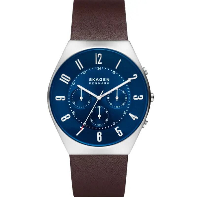 MONTRE SKAGEN EN CUIR HOMME