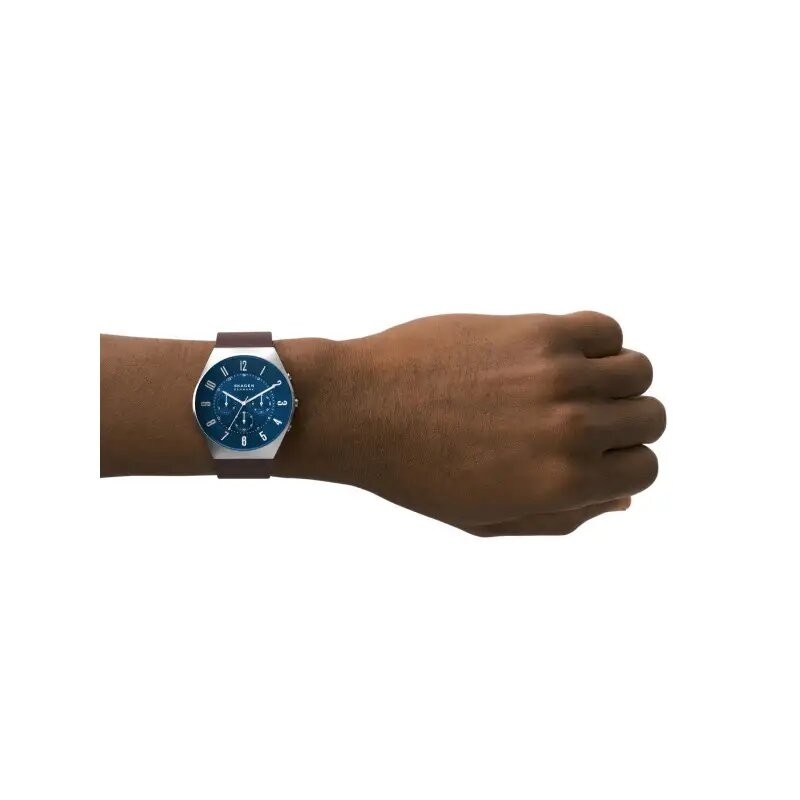 MONTRE SKAGEN EN CUIR HOMME