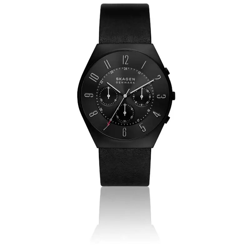 MONTRE SKAGEN EN CUIR HOMME