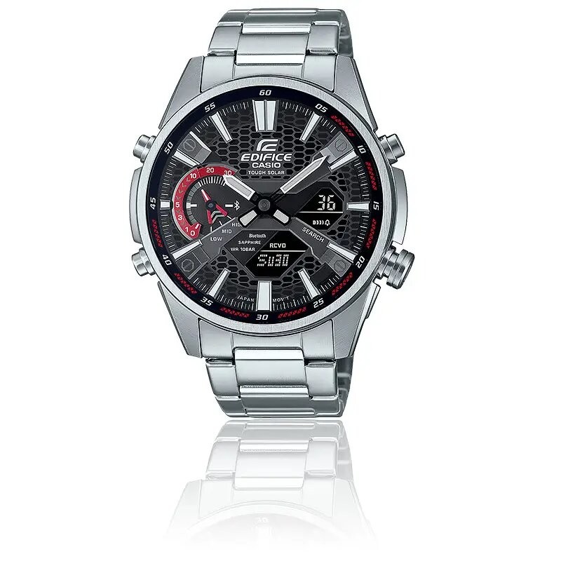 MONTRE CASIO EDIFICE SOLAIRE CONNECTEE BRACELET ACIER