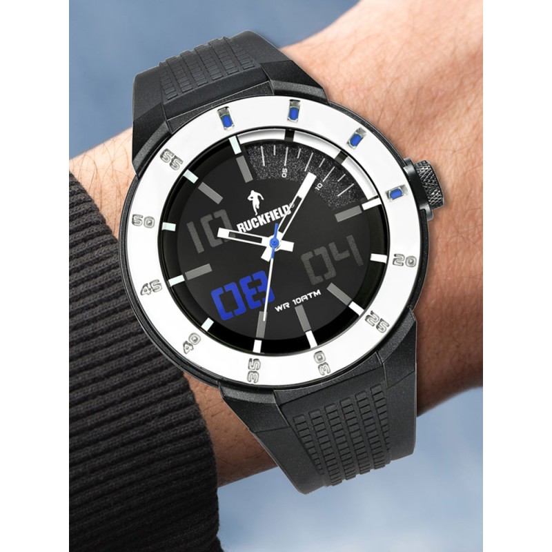 MONTRE RUCKFIELD HOMME SILICONE