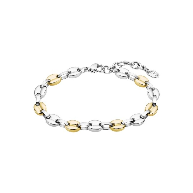 BRACELET FEMME LOTUS STYLE BICOLORE