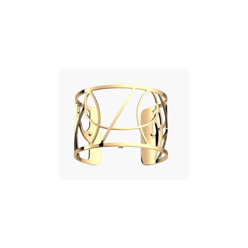 Manchette Les Georgettes Valse 40 mm finition dorée