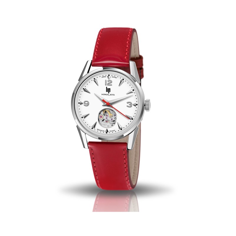 MONTRE FEMME LIP HIMALAYA 33 MM COEUR BATTANT