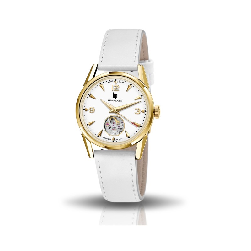 MONTRE FEMME LIP HIMALAYA 33 MM COEUR BATTANT