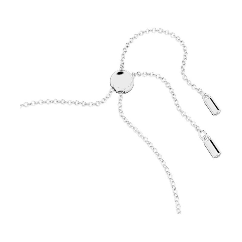 Bracelet Swarovski femme argenté motif coeur