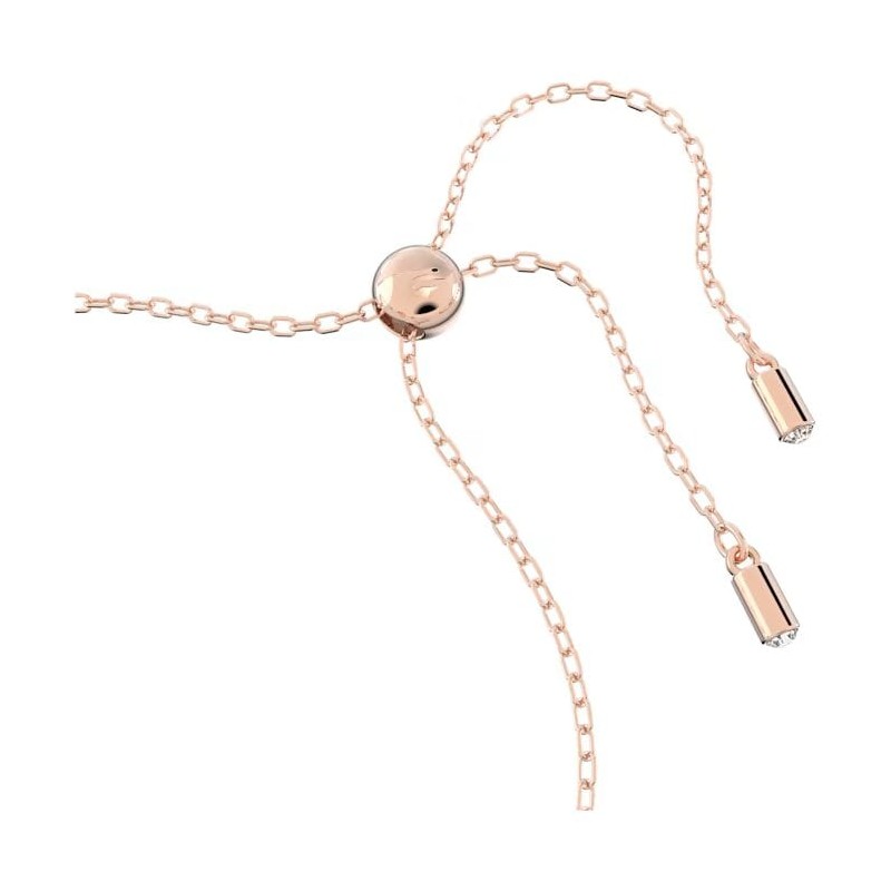 Bracelet Swarovski femme doré rose