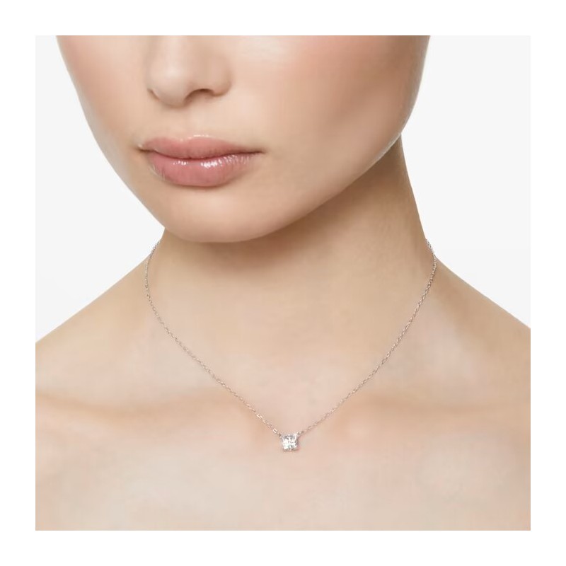 Collier Swarovski femme argenté