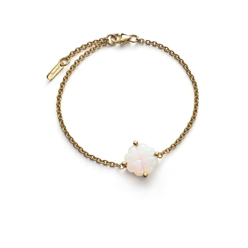 Bracelet Trèfle blanc Baccarat