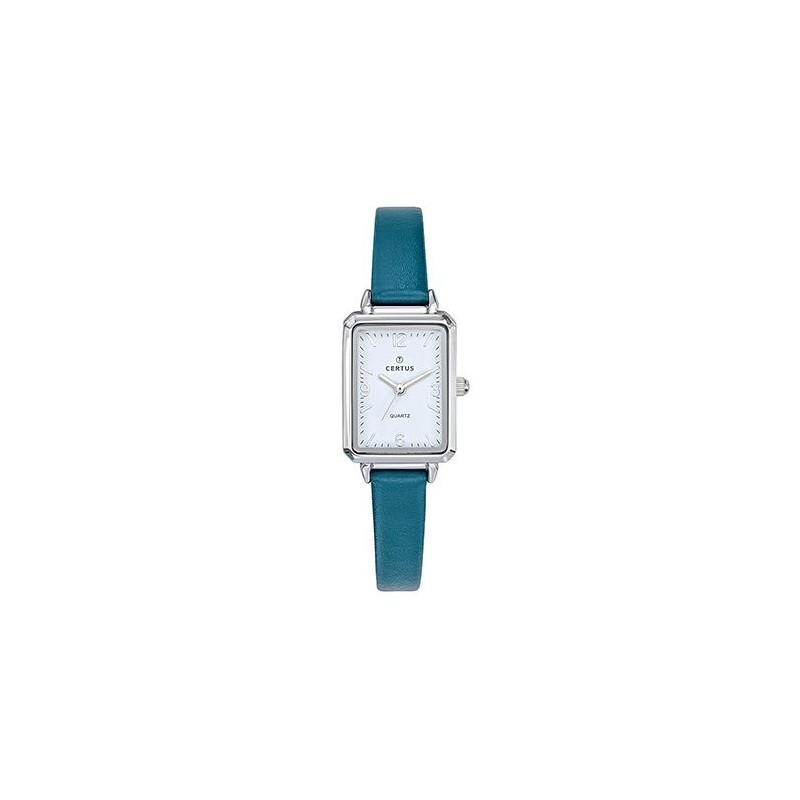 MONTRE CERTUS FEMME CUIR BLEU