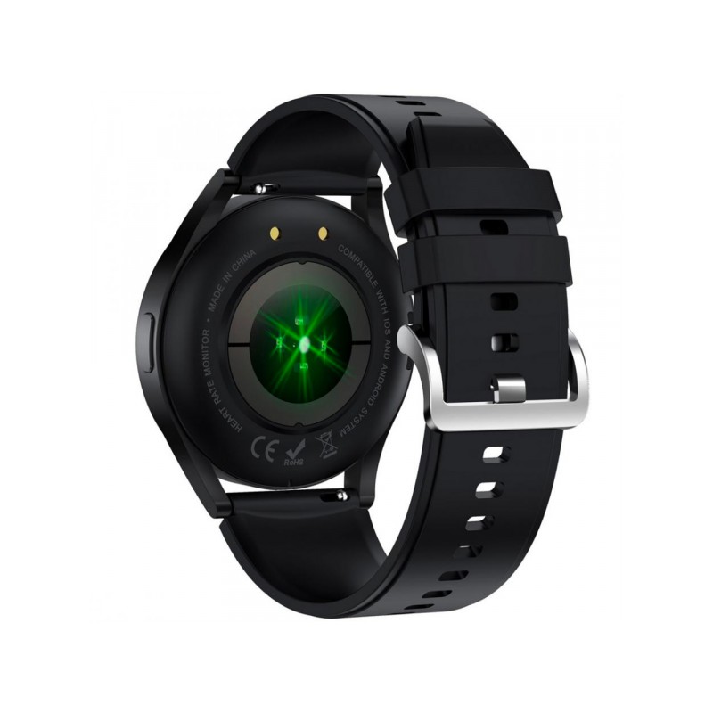 Montre Connectée Smarty en silicone noir