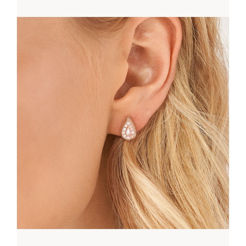 Boucles d’oreilles Mosaic Teardrop nacre