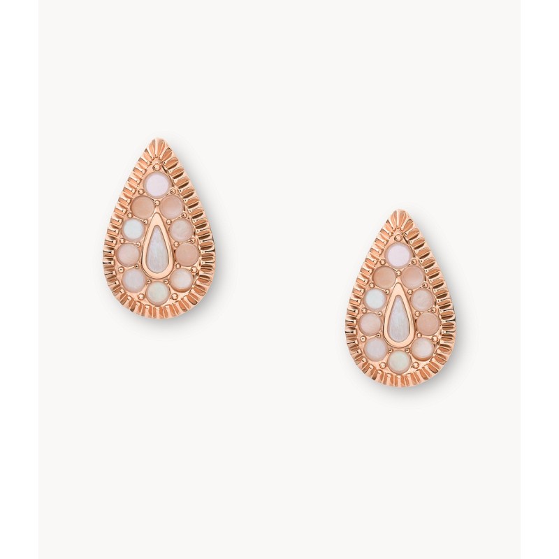 Boucles d’oreilles Mosaic Teardrop nacre