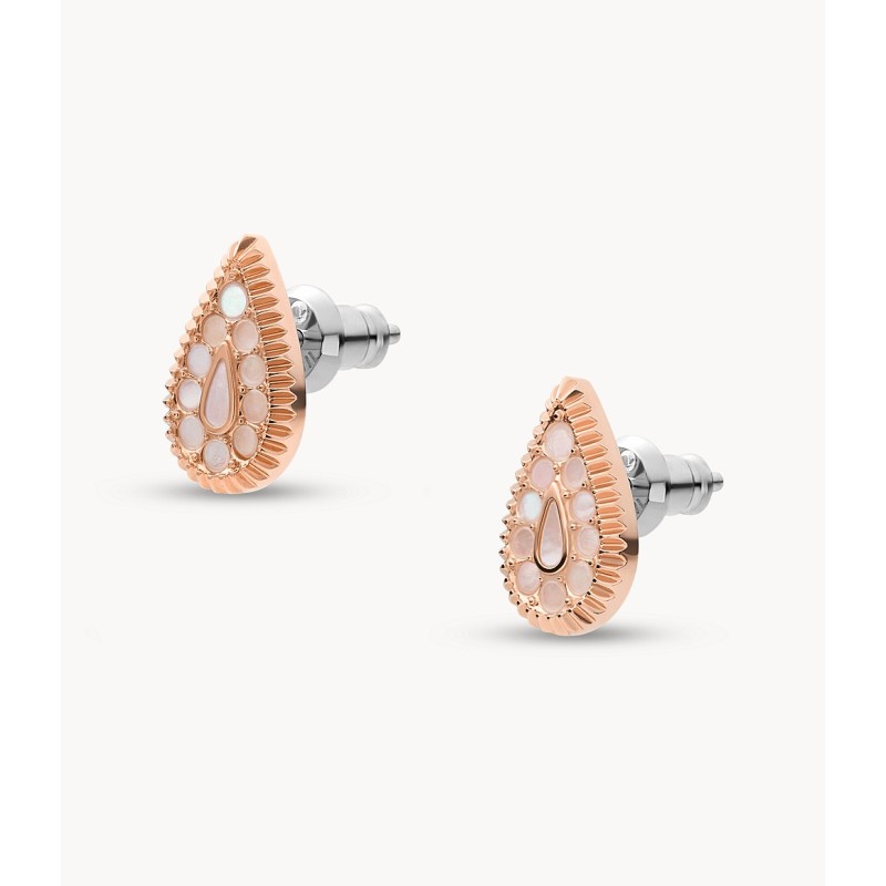 Boucles d’oreilles Mosaic Teardrop nacre