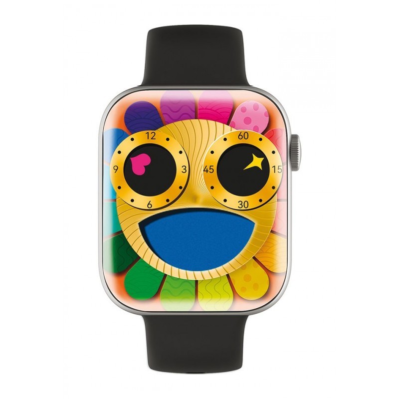 Montre TEKDAY Connectée silicone noir